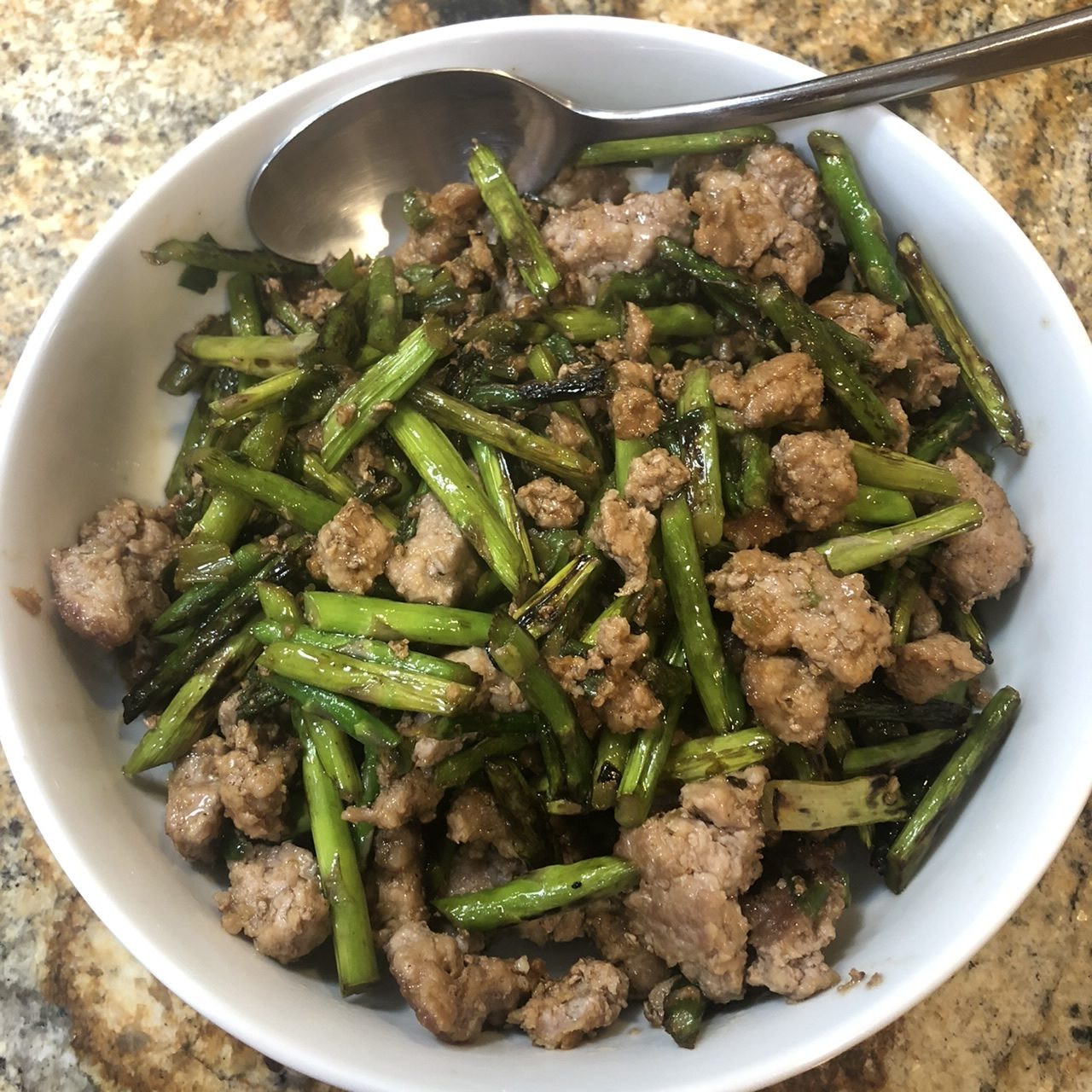 Pork and Asparagus Stir Fry