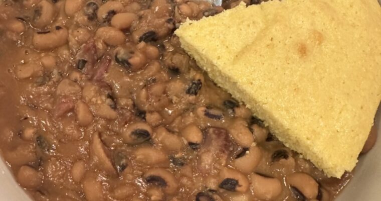 Slow Cooker Black-Eyed Peas