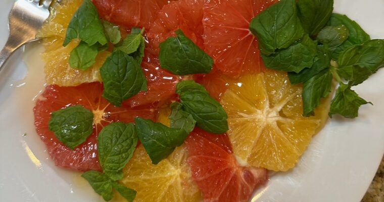 Citrus and Mint Salad