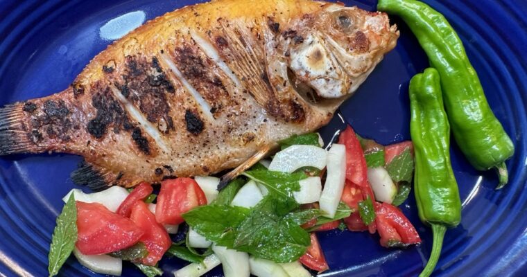 Grilled Whole Fish – Inspired by Alison Roman